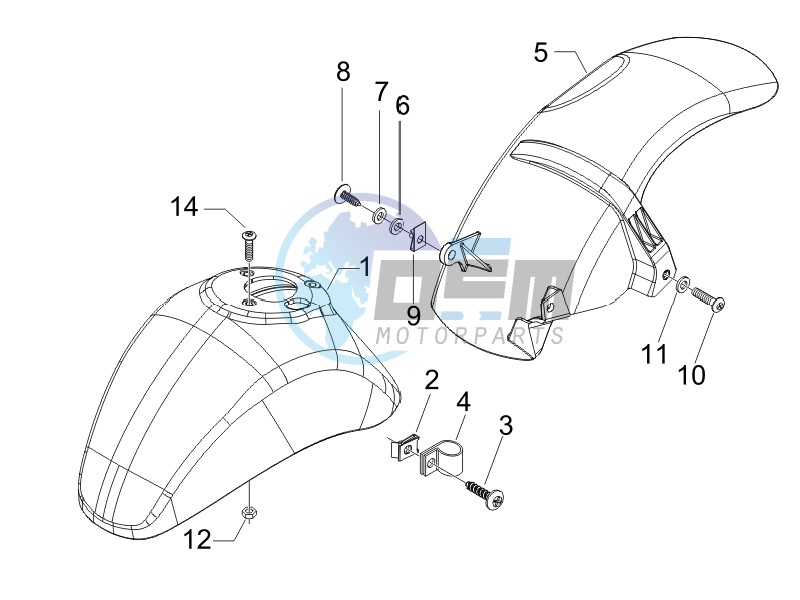 Wheel housing - Mudguard