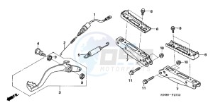 TRX680FAC drawing STEP/ PEDAL