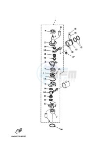 6D drawing CRANKSHAFT--PISTON