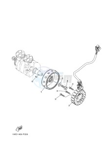 YZF-R3 YZF-R3A 321 R3 (B023 B024) drawing GENERATOR