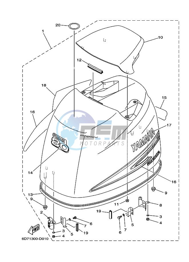 TOP-COWLING