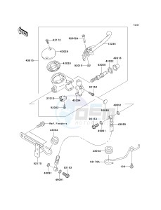 VN 1500 B [VULCAN 88 SE] (B1-B3) N8FA drawing FRONT MASTER CYLINDER