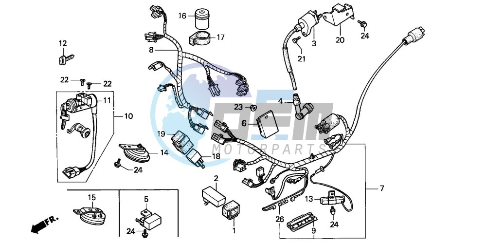 WIRE HARNESS/ IGNITION COIL