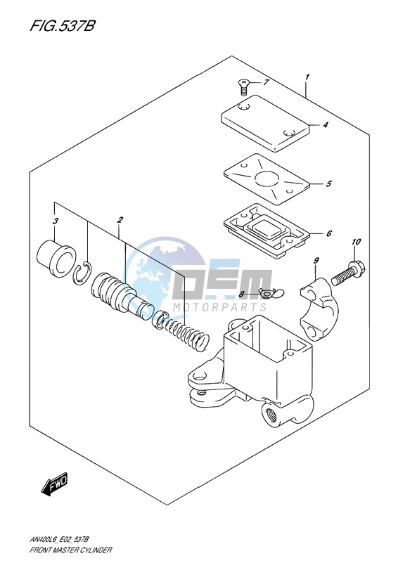 FRONT MASTER CYLINDER