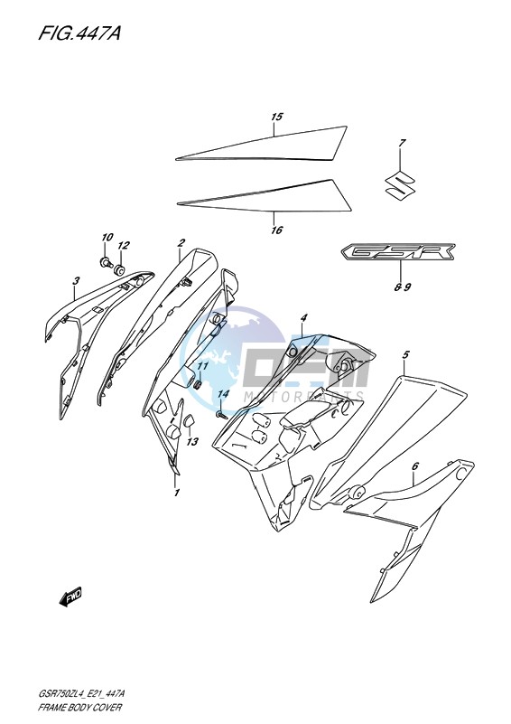 FRAME BODY COVER