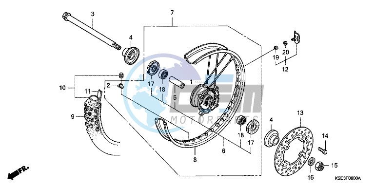 FRONT WHEEL