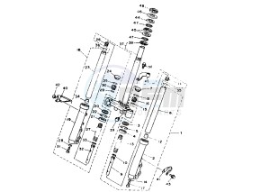 YA R AXIS 50 drawing FRONT FORK