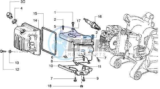 Cylinder head cover