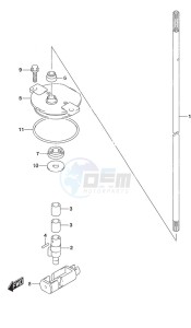 DF 250 drawing Clutch Rod