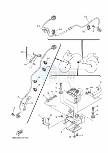 YZF320-A (B2X4) drawing ELECTRICAL 3