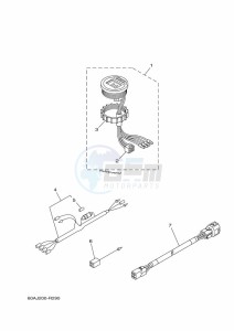 F50DETL drawing SPEEDOMETER