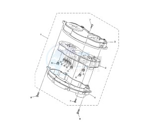 YP MAJESTY ABS 400 drawing METER