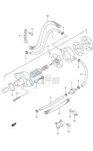 DF 9.9 drawing Fuel Pump