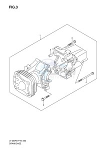 LT-Z50 (P19) drawing CRANKCASE