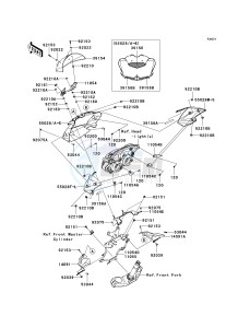 ZR 1000 B [Z1000 EUROPEAN] (B7F-B9F) 0B9F drawing COWLING