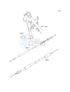 KX 65 A (A6) A6 drawing CABLES