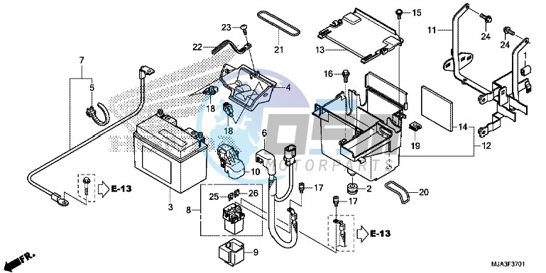 BATTERY (VT750C2S/CS)