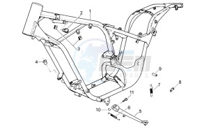 Classic 50 drawing Frame and central stand