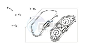 MAXSYM 600I ABS drawing DASHBOARD / SPEEDOMETER CABLE / WIRING HARNASS