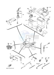 YFM250R RAPTOR 250 (33B8) drawing ELECTRICAL 1