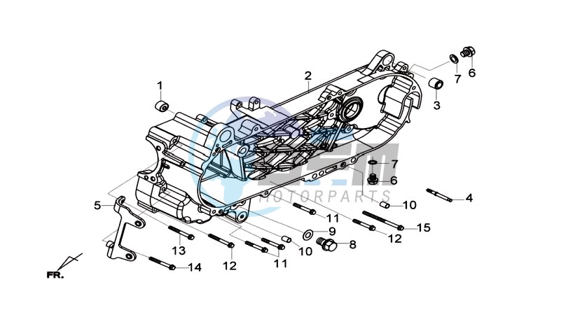 CRANKCASE LEFT