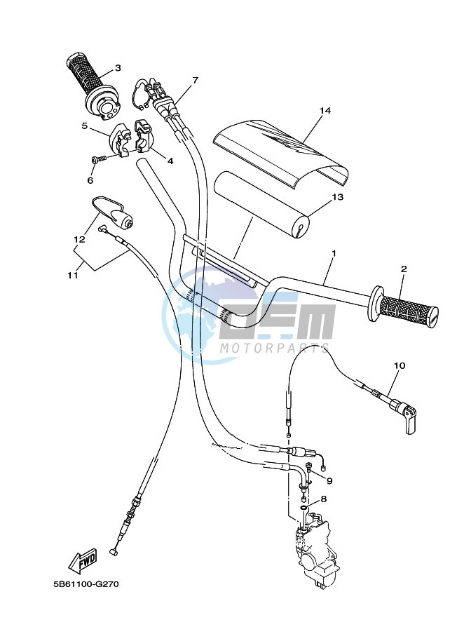 STEERING HANDLE & CABLE