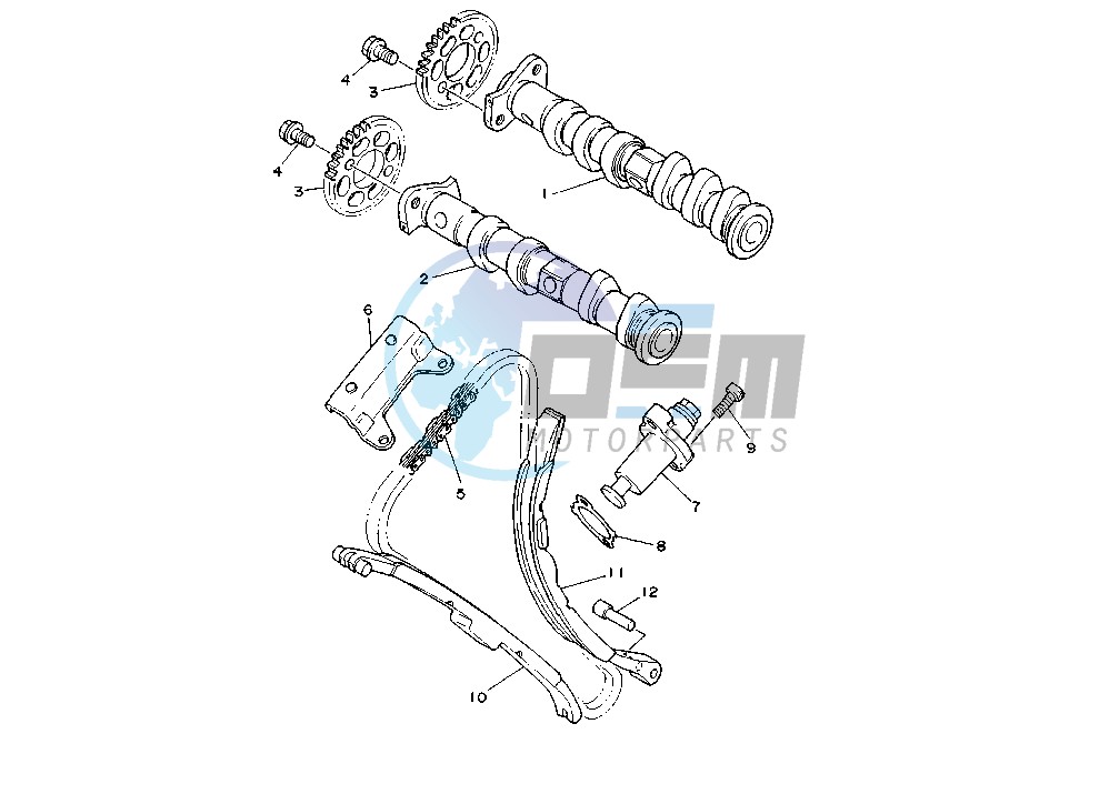 CAMSHAFT -CHAIN