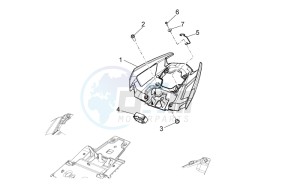 Shiver 750 USA USA drawing Rear body II