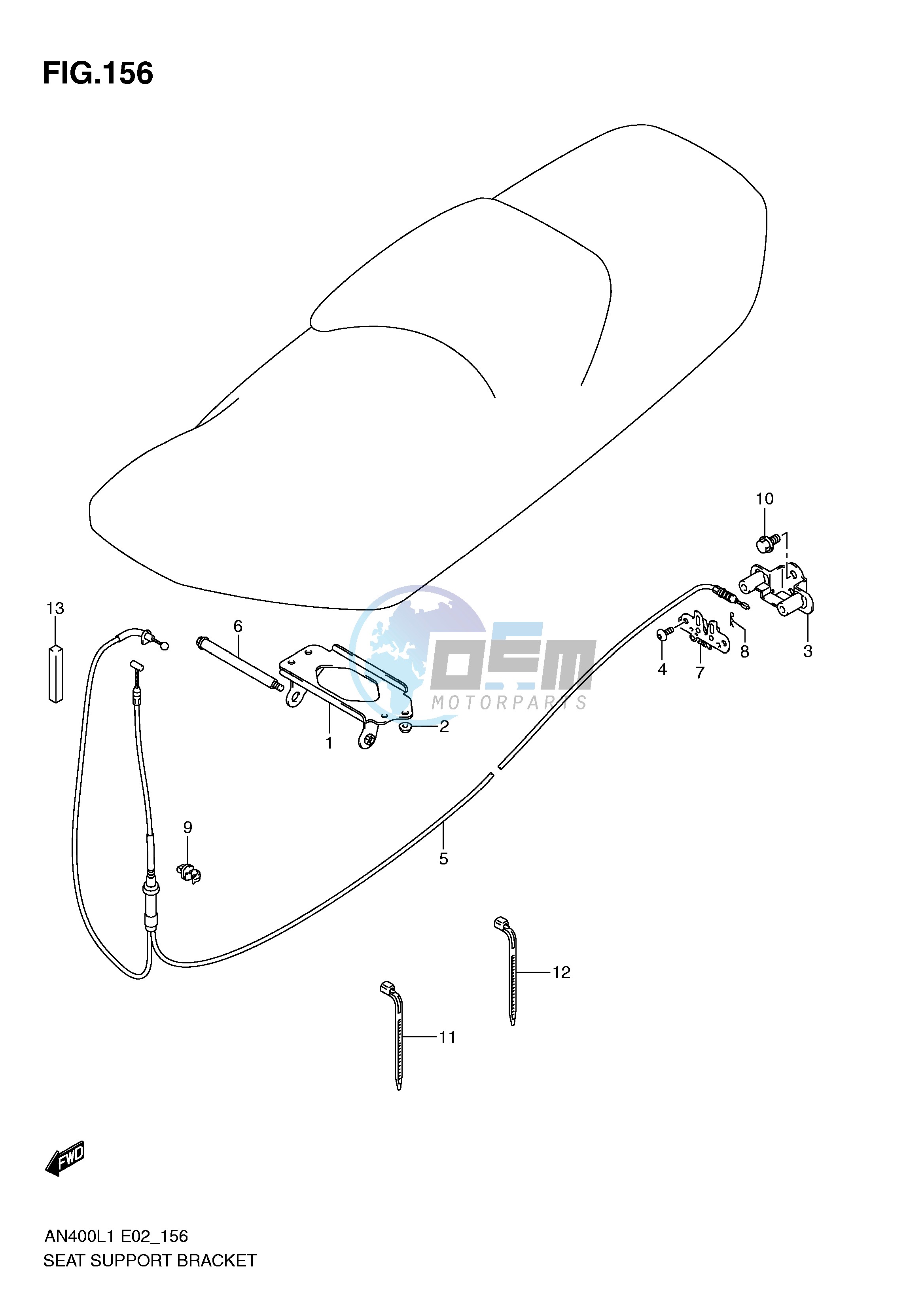 SEAT SUPPORT BRACKET