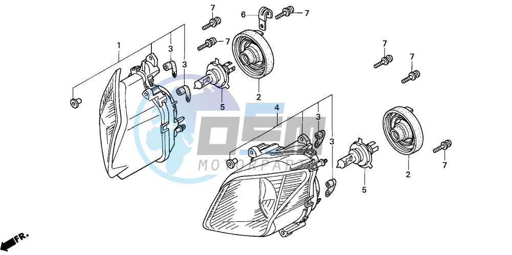 HEADLIGHT (NSS2502)