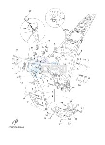 XT660Z TENERE (2BD6 2BD6 2BD6) drawing FRAME