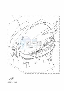 F40FED drawing FAIRING-UPPER