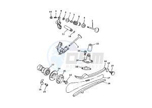 XC CYGNUS R 125 drawing VALVE