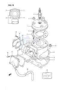 RM80 (E24) drawing CYLINDER (MODEL L)