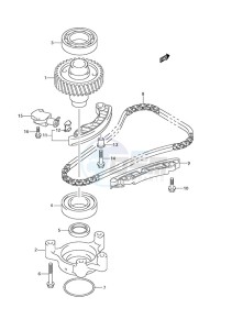 DF 150 drawing Timing Chain