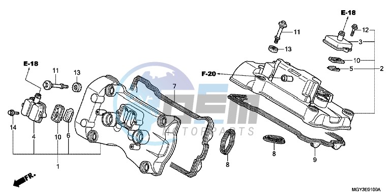 CYLINDER HEAD COVER