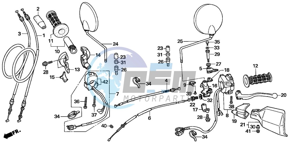 SWITCH/CABLE/LEVER