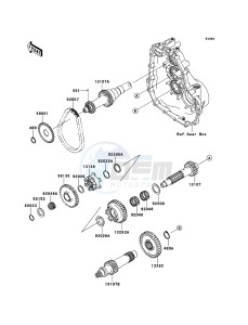 MULE_600 KAF400BEF EU drawing Transmission