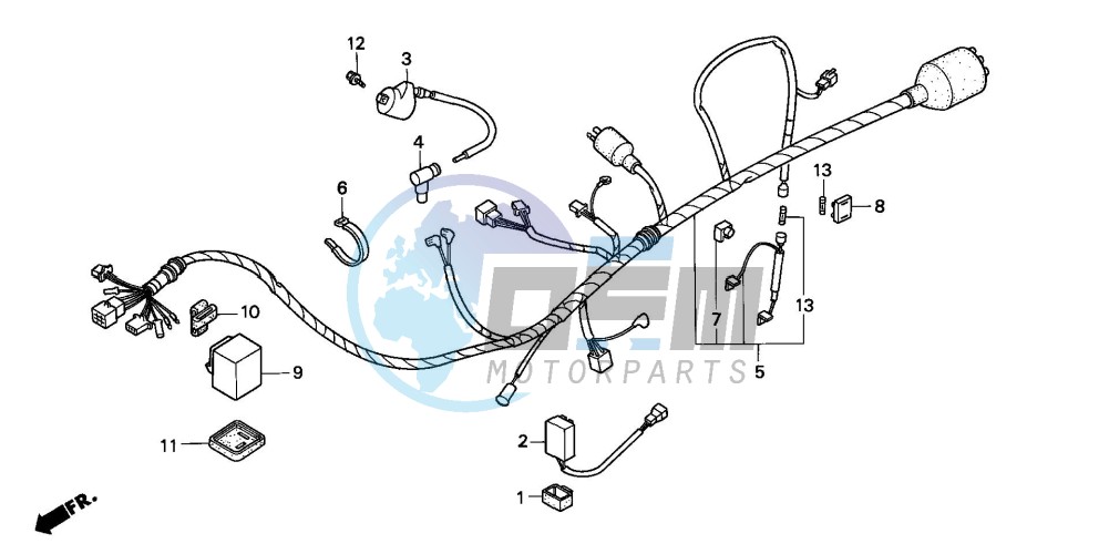 WIRE HARNESS/ IGNITION COIL