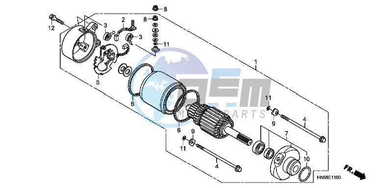 STARTER MOTOR