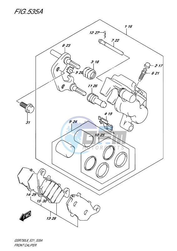 FRONT CALIPER