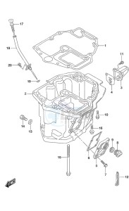 DF 90A drawing Oil Pan