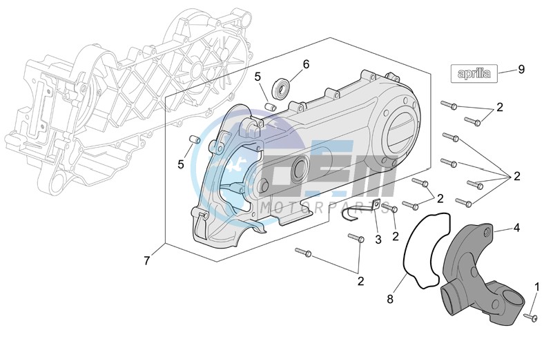 Variator cover