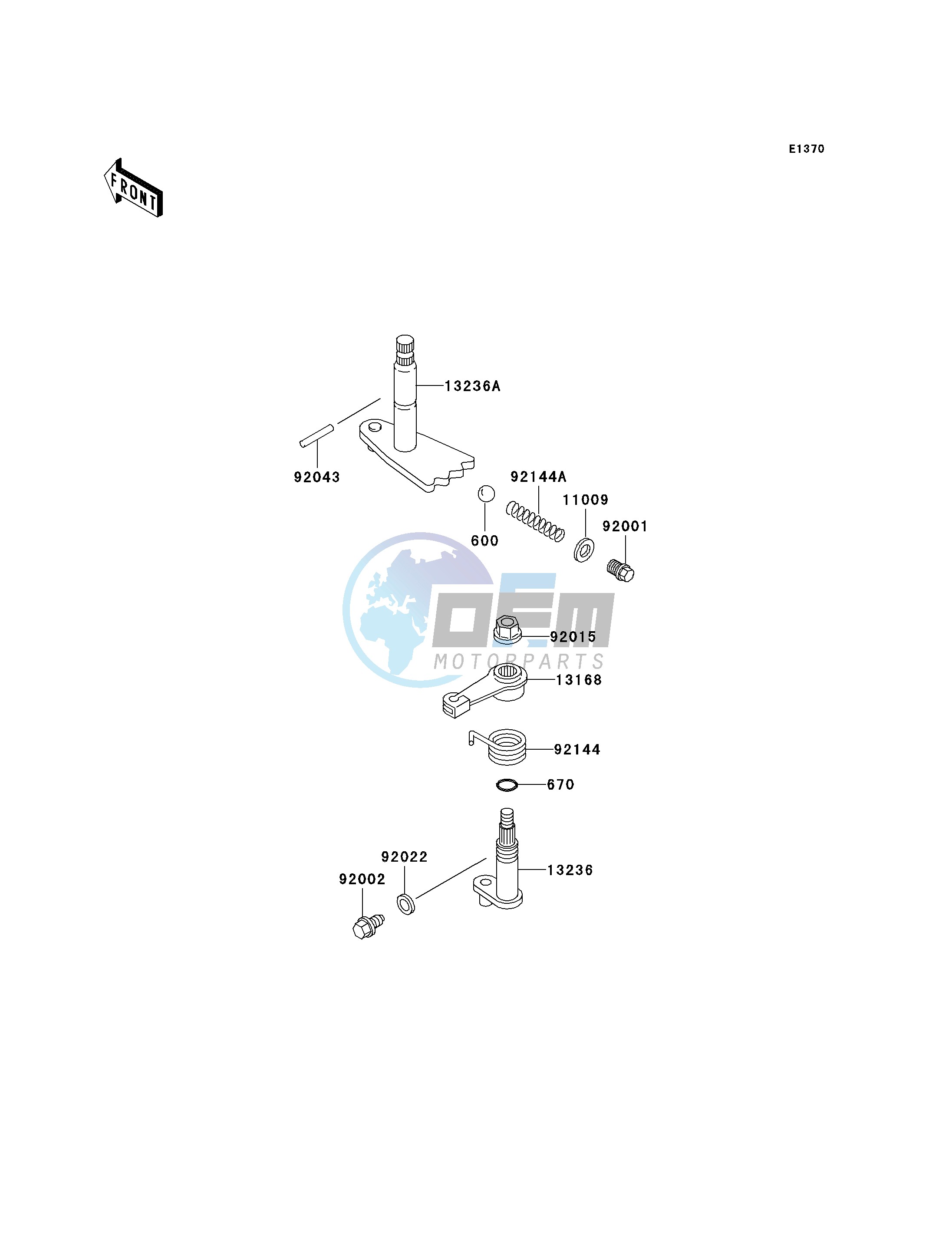 GEAR CHANGE MECHANISM