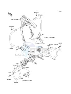 VN 1600 D [VULCAN 1600 NOMAD] (D6F-D8FA) D6F drawing GUARD-- S- -