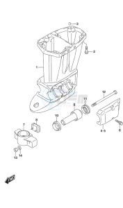 DF 60A drawing Drive Shaft Housing