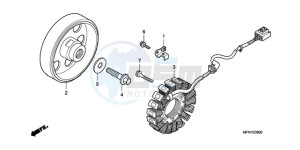 CB1000RA9 UK - (E / ABS MPH) drawing GENERATOR