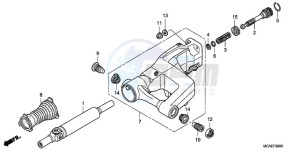 GL18009 Australia - (U / AB NAV) drawing SWINGARM