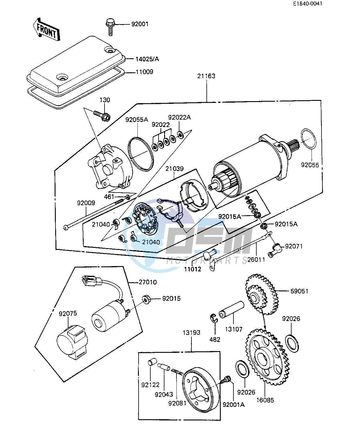 STARTER MOTOR_STARTER CLUTCH