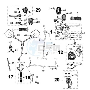 XPS SM EX drawing BRAKE SYSTEM